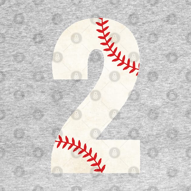 Baseball number 2 by Don’t Care Co